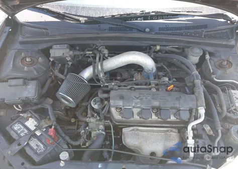 2004 Honda Civic Ex из США, поврежденный, VIN 1HGEM229X4L053375